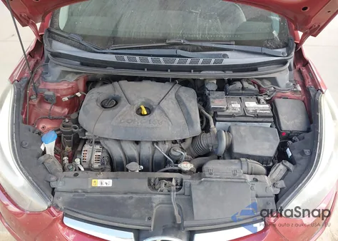 2016 Hyundai Elantra Se from USA, damaged, VIN 5NPDH4AE8GH751114